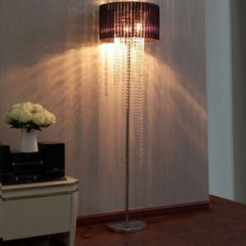 Modern Raindrop Crystal Floor Lamps