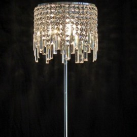 New Luxury Modern Crystal Stand Floor Lamp