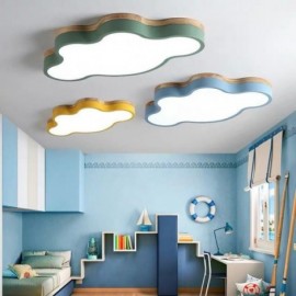 Flush Mount Modern Creative Acrylic Cloud Shape Ceiling Light Kids Kindergarten