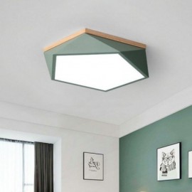 Modern Ceiling Light Diamond Shape Design Dimmable Flush Mount Ceiling Lights Fixture