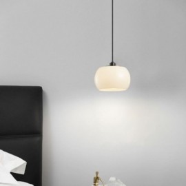 Modern Glass Pendant Lights Pumpkin Design Pendant Lamp