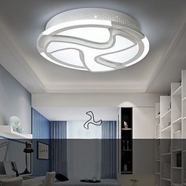Flush Mount LED Modern/Contemporary Living Room / Bedroom / Dining Room / Study Room/Office Metal