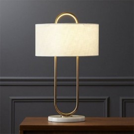 Gold Arc Table Lamp Creative Marble Base Desk Lamp Study
