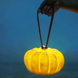 Portable Pumpkin Lantern Japanese Retro Outdoor Portable Lamp