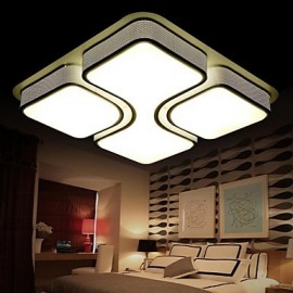 24 Modern/Contemporary / Traditional/Classic LED / Bulb Included Electroplated Metal Flush MountLiving Room / Bedroom / Dining Room /
