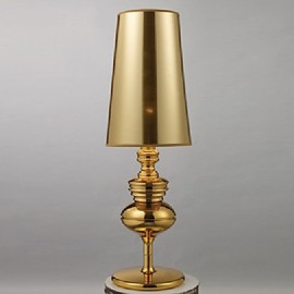 Golden Minimalist Metal Table Light