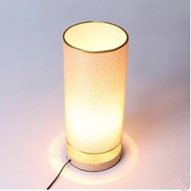 LED Bamboo And Wood Desk Lamp